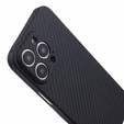 Чохол для iPhone 15 Pro Max, Aramid Fiber Cover, чорний