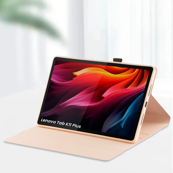 Чехол-клавиатура с Bluetooth для Lenovo Tab K11 Plus - розовый