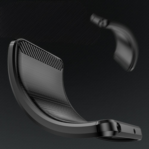Чехол до Nothing Phone 3A, Carbon, чёрный