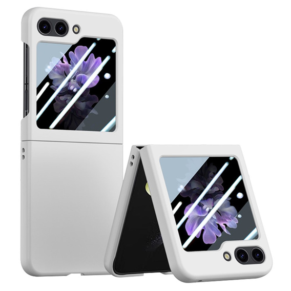 Чехол для Samsung Galaxy Z Flip7 FE / Z Flip6, PC Case, белый