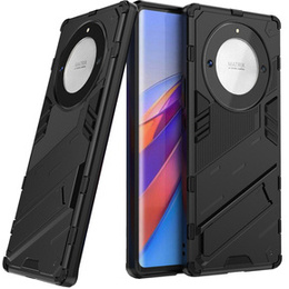 Чехол для Honor Magic 5 Lite, Military kickstand, чёрный