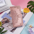 Откидной чехол для Oppo Reno 12 Pro, Mandala, розовый