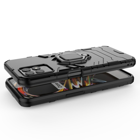 Чoхол до Realme 8i, Kickstand Ring, чорний