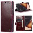 Флип-кейс CASEME для Samsung Galaxy Note 20 Ultra, Waxy Textured, красный