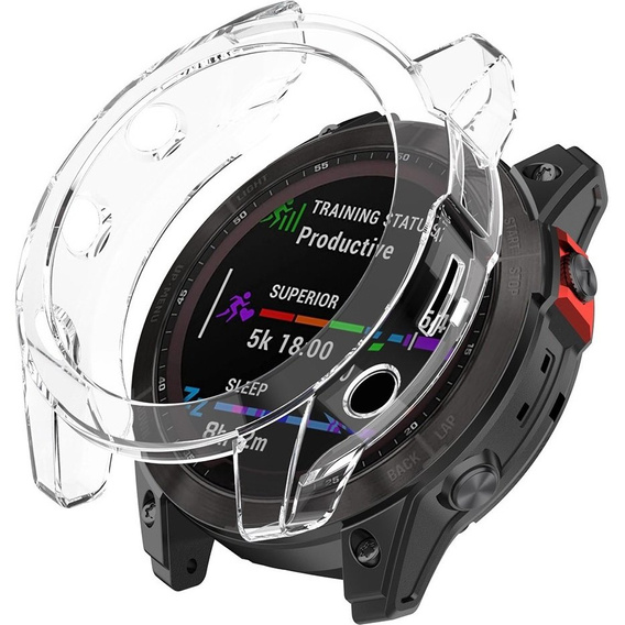 Чехол TPU Frame для Garmin Fenix 7x, Transparent
