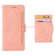 Футляр з клапаном для Infinix Zero 30 5G, Card Slot, рожевий