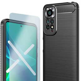 Чохол ERBORD Karbon до Xiaomi Redmi Note 11 / 11S, Black