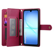Флип-кейс Wallet Zipper Pocket для Samsung Galaxy A17 5G, Wallet Zipper Pocket, красный