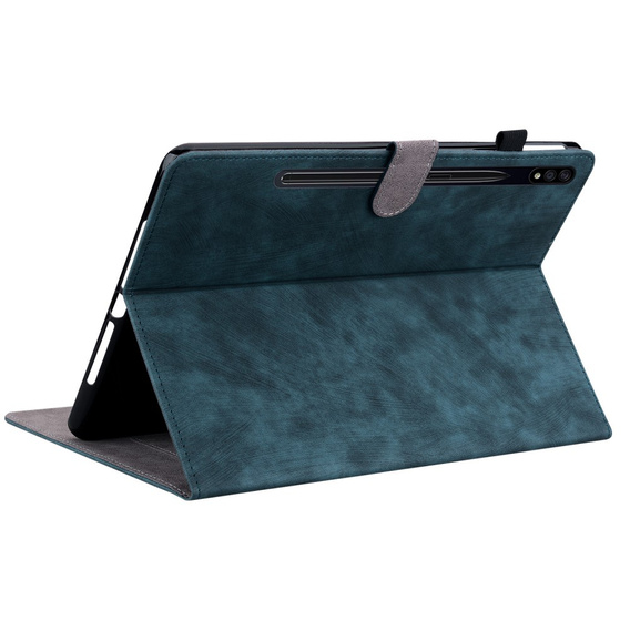 Чехол до Samsung Galaxy Tab S9, Wallet Pen Slot, синий
