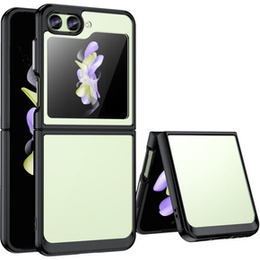 Чехол до Samsung Galaxy Z Flip 5 5G, Fusion Hybrid, прозрачный / черный