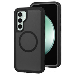 Чехол с рамкой для Samsung Galaxy S23 FE, для MagSafe, чёрный