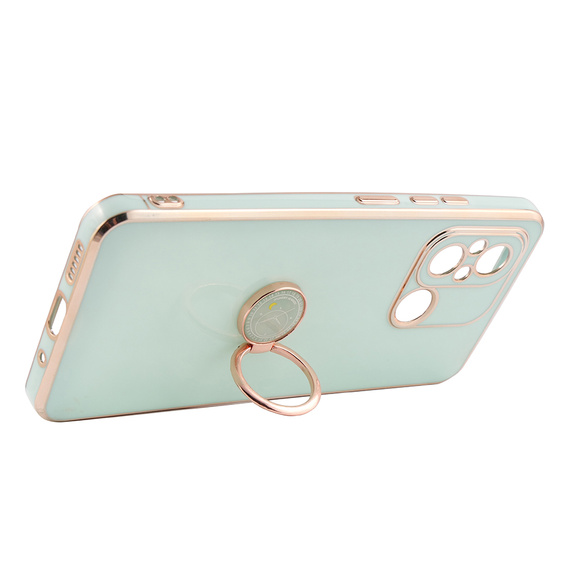 Чехол до Xiaomi Redmi 12C, Electro Ring, мятный