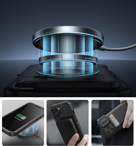 Броньований чохол Dexnor CamProtect MagSafe для iPhone 13 Pro