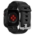 Чoхол ремінець SPIGEN до Apple Watch 4/5/6/7/SE 44/45mm, Rugged Armor Pro, Black