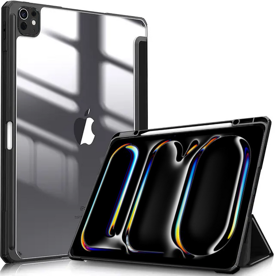 Чехол для iPad Pro 11" 2024 (5 gen.), Smartcase Hybrid, с местом для стилуса, чёрный