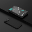 Чохол для iPhone 16e, броньований Nillkin, Carboprof Case, для Magsafe, чорний