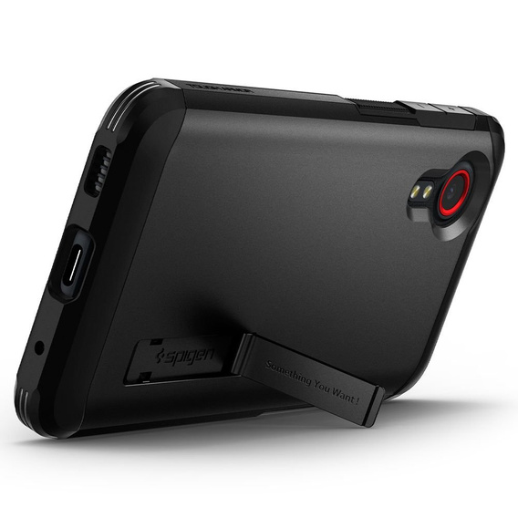 Чoхол Spigen до Samsung Galaxy Xcover 5, Tough Armor, чорний