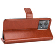 Футляр з клапаном для Motorola Edge 40 Neo, Crazy Horse Wallet, коричневий
