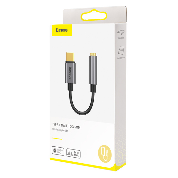 Адаптер Baseus L54 USB-C к разъему 3,5 мм