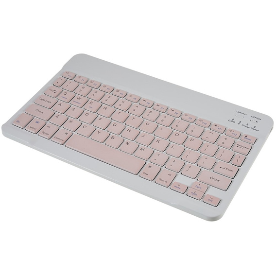 Чохол + клавіатура Samsung Galaxy Tab S7 T870/T875 / S8, Pen Slot, рожевий rose gold