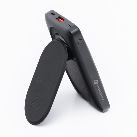 FORCELL Power Bank 10000mAh 20W LifeMag MagSafe, F-ENERGY F10KL, чорний