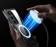 Чoхол до Samsung Galaxy S23 FE, Shockproof, з плівкою на екран, для MagSafe, чорний