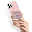 Чoхол до iPhone 13 Pro Max, Glittery, рожевий