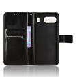 Футляр з клапаном для OnePlus Nord 4, Crazy Horse Wallet, чорний