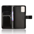 Откидной чехол для Motorola Moto E14, Crazy Horse Wallet, чёрный
