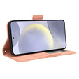 Откидной чехол для Samsung Galaxy S25 FE, Card Slot, розовый