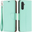 Откидной чехол для Samsung Galaxy A34 5G, Wallet Litchi Magnet, зелёный