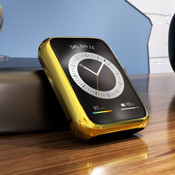 Чехол 2в1 с защитой экрана для часов Huawei Watch Fit 2, Gold