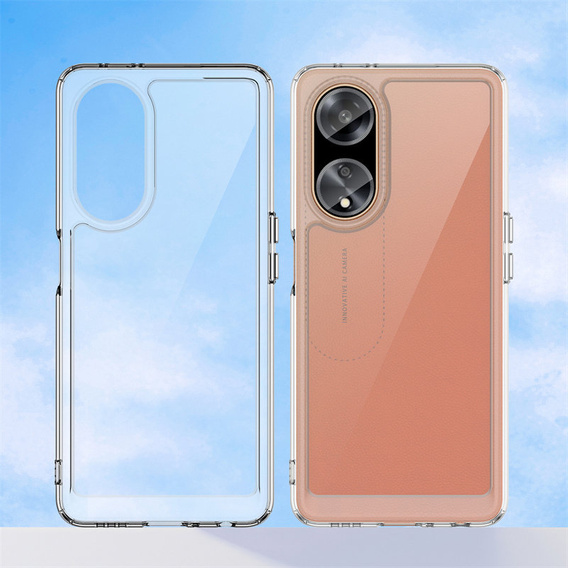 Чoхол до Oppo A98 5G, Fusion Hybrid, прозорий
