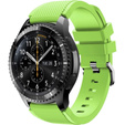 Силиконовый ремешок Twill Texture 22mm, Green