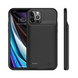 Чехол с батареей 6500mAh до iPhone 12 / 12 Pro, Black