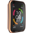 Чехол 2в1 с защитой экрана для часов Huawei Band 6/7, Rose gold