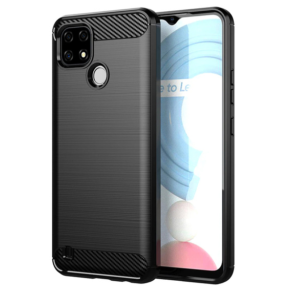 Чoхол до Realme C21, Carbon, чорний