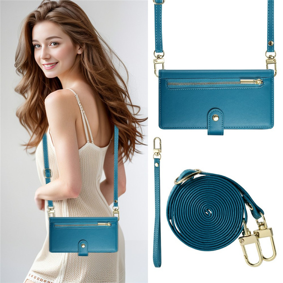 Чохол з клапаном і кишенею на блискавці для Xiaomi Redmi Note 15 Pro Plus 5G