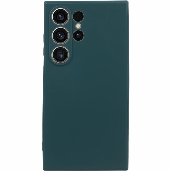 Чoхол до Samsung Galaxy S24 Ultra, Silicone Lite, зелений