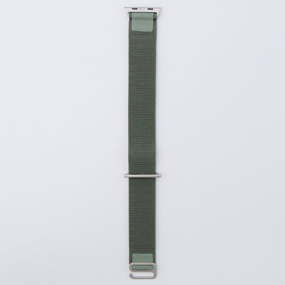 Нейлоновий ремінець для Apple Watch 1/2/3/4/5/6/7/8/SE/ULTRA 42/44/45/49 мм, зелений