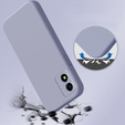 Чехол ERBORD до Vivo Y01, Silicone Lite, Lavender