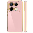 Чохол для Infinix Note 40 Pro, Glamour CamShield, рожевий rose gold