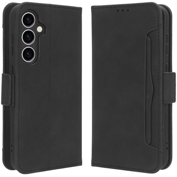 Откидной чехол для Samsung Galaxy S23 FE, Card Slot, чёрный