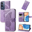 Чохол-книжка для Vivo Y19s, Butterfly, фіолетовий