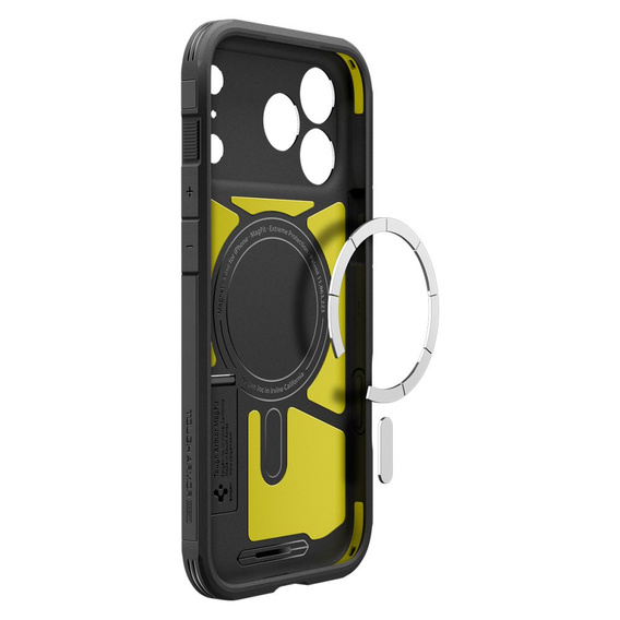 Чехол Spigen для iPhone 17 Pro Max, Tough Armor T Mag MagSafe, черный