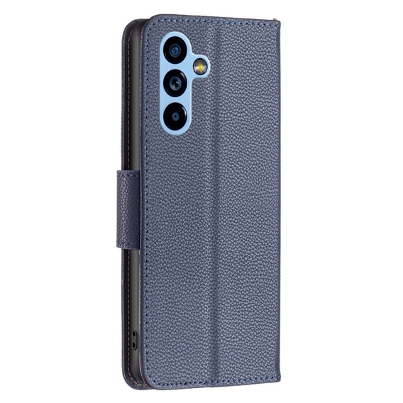 Чохол-книжка для Samsung Galaxy A54 5G, Wallet Litchi Magnet, темно-синій 