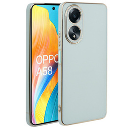 Чохол для Oppo A58 4G, Glamour CamShield, монетний