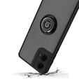 Чохол для Motorola Moto G24 / G24 Power / G04, Frosted Ring, чорний