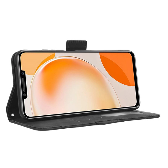 Откидной чехол для Huawei Nova Y91 4G, Card Slot, чёрный