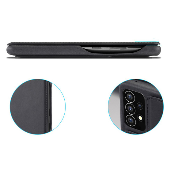 Чохол-книжка для Samsung Galaxy A53 5G, LC.IMEEKE, чорний